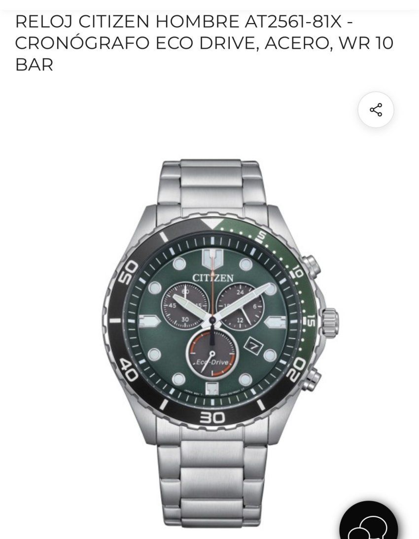 Reloj Citizen hombre AT2561 81X