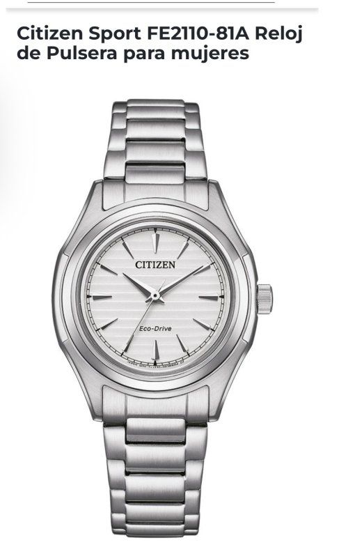 Reloj Citizen Eco Drive 2